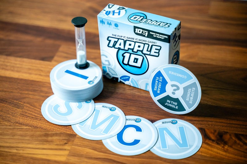 USAopoly Tapple 10 | Featuring 10 Different Games in 1 | Fast-Paced Fun Family Card Game in Portable Packaging | 1 or More Players, Ages 8+ - Image 3