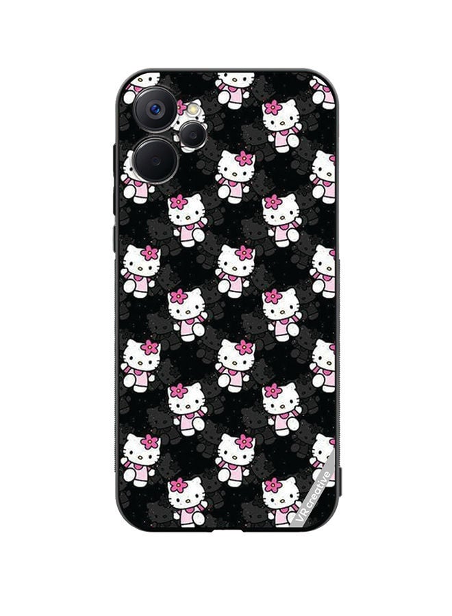 VR CREATIVE Protective Case Cover For Realme 9i 5G Hello Kitty Design Multicolour - Image 1