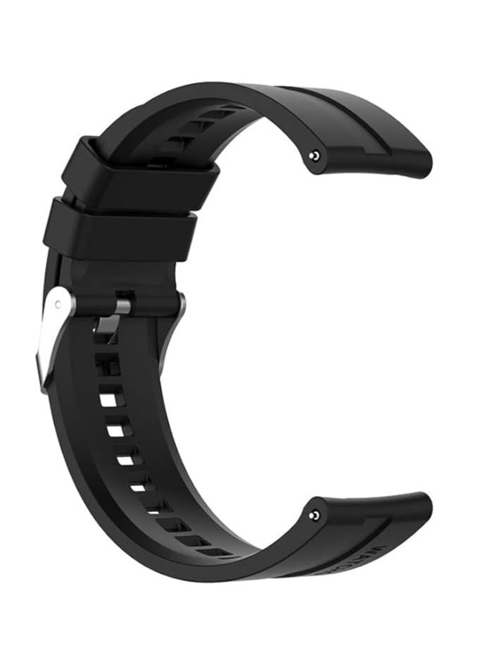 Strap Silicone Band 22MM For Samsung galaxy watch 3 45mm /watch 46mm/Gear S3/Huawei watch GT3 46MM/GT2E/GT 46mm)/GT2 Pro/GT2 46MM/honor Magic Watch2 46mm/Amazfit GTR 4 /GTR3/3pro/2/2e - Image 3