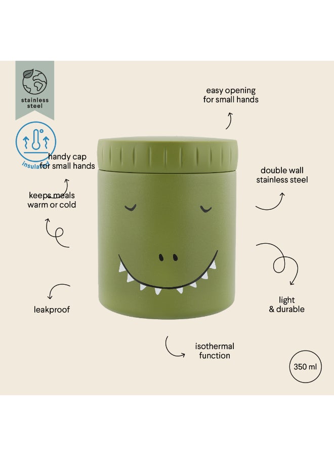 Trixie Double Wall Insulated Food Jar - 350ml - Mr. Dino - Image 3