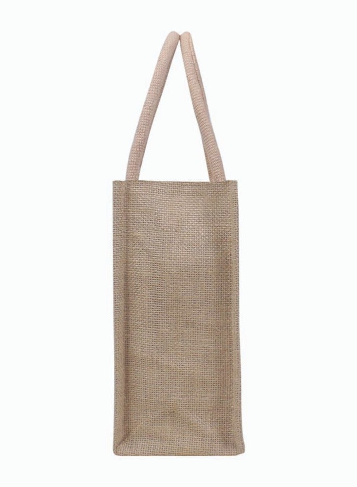 PRINTSHOP4ME Eid Mubarak Jute Tote Bags - Eco-Friendly Jute Grocery and Shopping Bags - Perfect for Shopping and Groceries Tote Bags - Gift for Eid - Eid Jute Bags  - Image 4