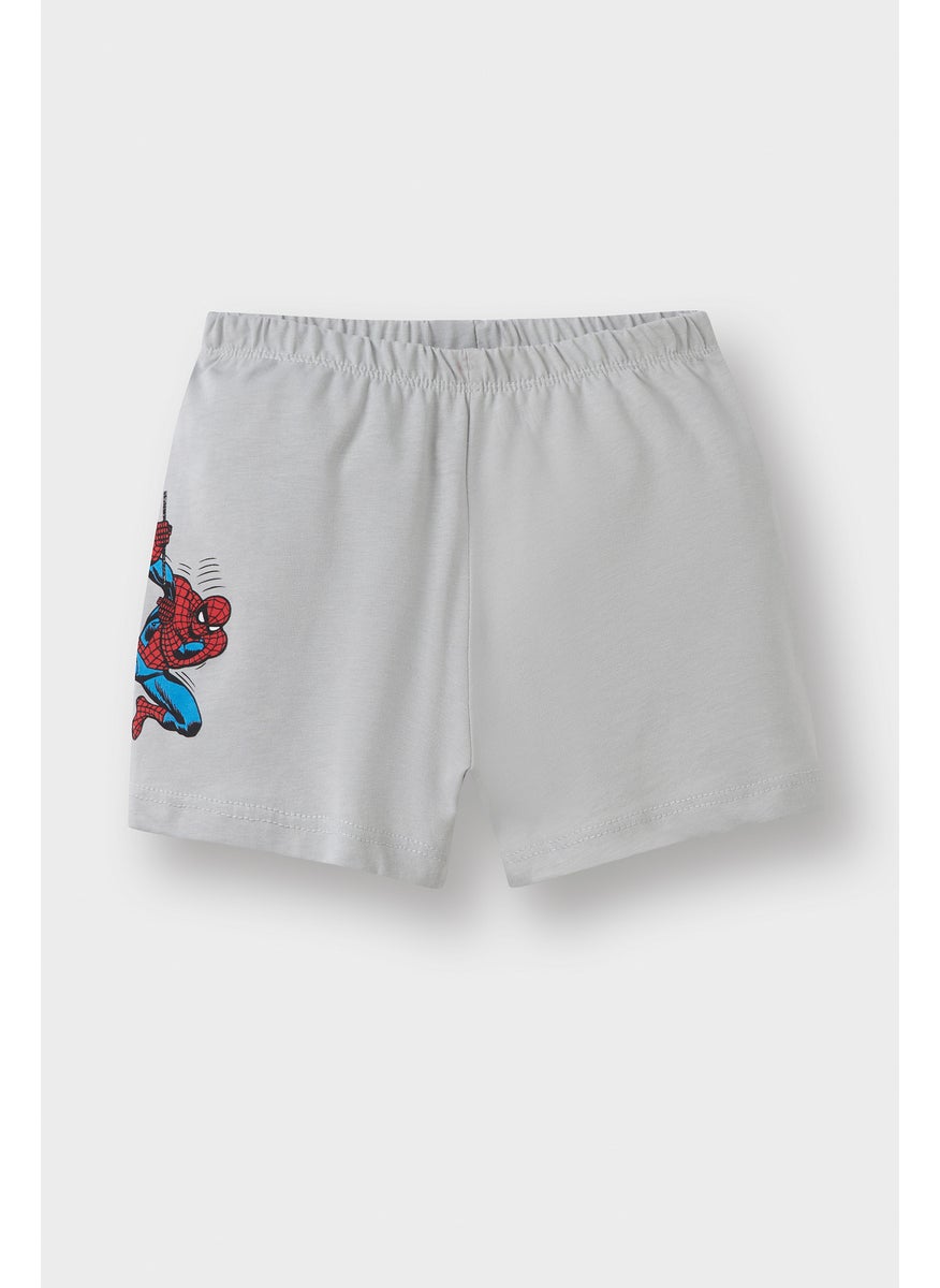 DeFacto Baby Boy 2 piece Regular Fit Licensed by Marvel Knitted Pyjamas  - Image 3
