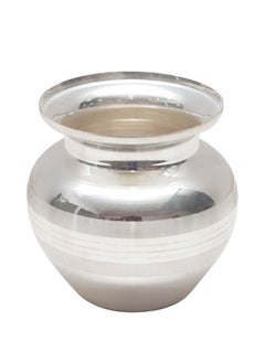 Shubh kart Silver Plated Kalash For Festival Puja Thali Diwali Home Temple And Office  - Image 1