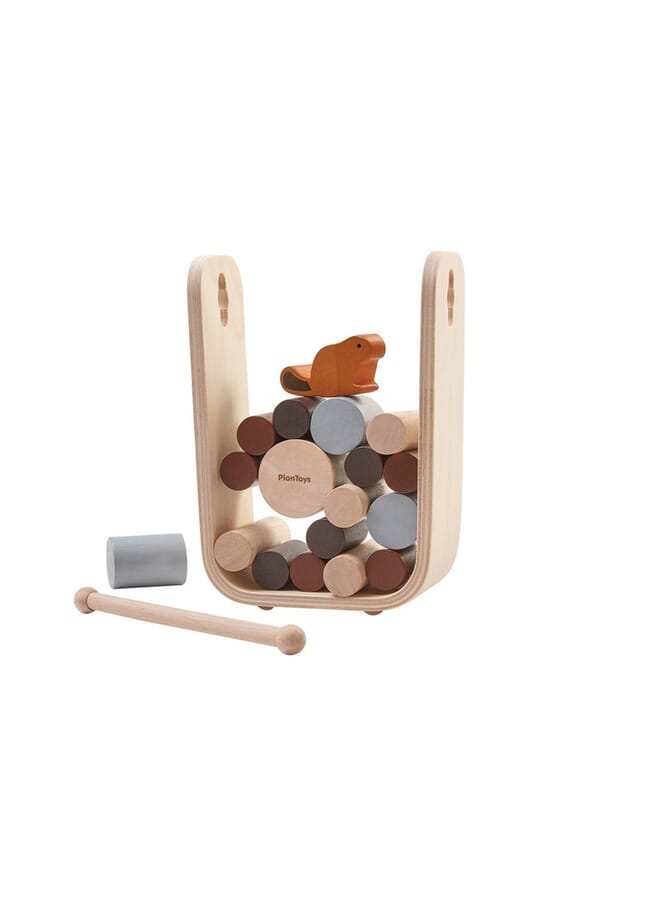 Raxoom Wooden Timber Tumble Multicolor - Image 1