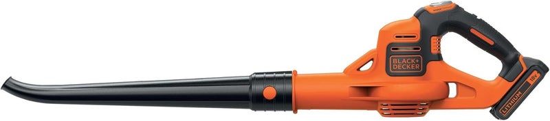 بلاك اند ديكر BLACK+DECKER منفاخ أوراق، بطارية غير متضمنة، نظام POWERCONNECT، سرعة نفخ 280 كم/ساعة، مقبض مريح - GWC1820PCB-XJ - Image 2
