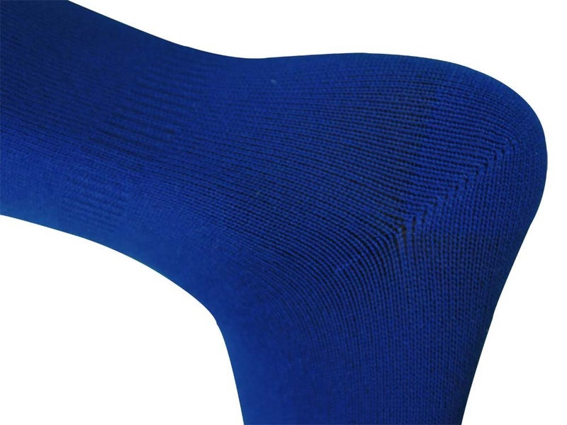 Fitliva Tube Dresses Adult Football Soccer Durable Sport Socks(6Pack-Royal Blue) - Image 4