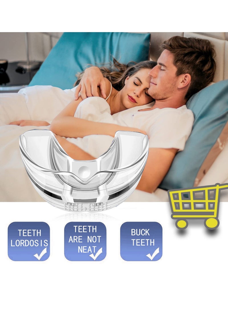 KASTWAVE Mouth Guard for Teeth Grinding, Upgraded Moldable Dental Guard for Teeth Grinding at Night, Trays Straightener, Sport Athletic, Teeth Grinding, Stops Bruxism, Eliminates Teeth Clenching - Pack of 3  - Image 4