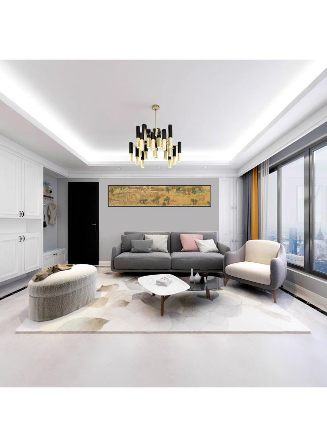 Loquat 20,000 Pieces Of Qingming Shanghe Panorama Wooden Puzzle Adult Famous Paintings Decorative Goddess Festival Gift Children's Toys-Color:Happy China Long Axis 3000 Pieces Part 1 - Image 4