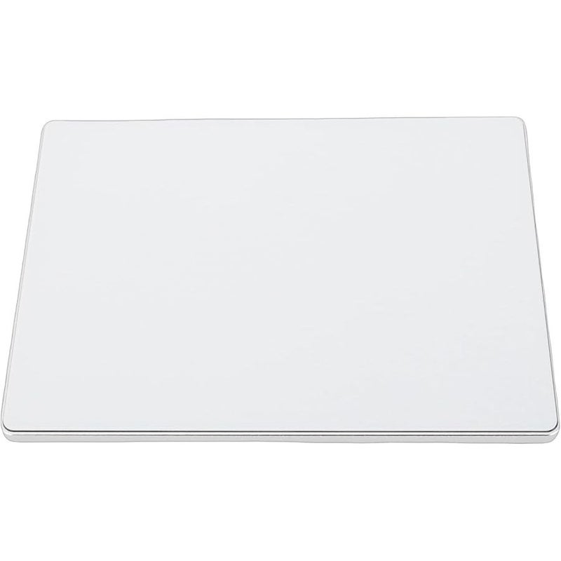 White Wired USB Trackpad Slim Aluminum Alloy Multi Touch Gesture Mouse for Laptop - Image 1