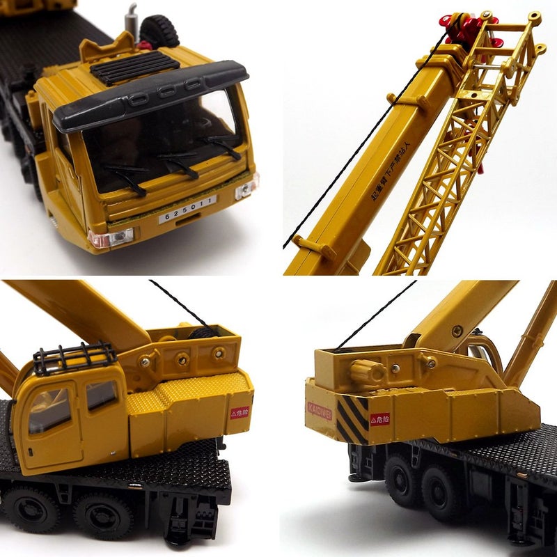 eMart Alloy Die-cast Model Toy Engineering Heavy Crane Truck Vehicle Car Simulation Miniature 1:55 Kids Gift - Image 5