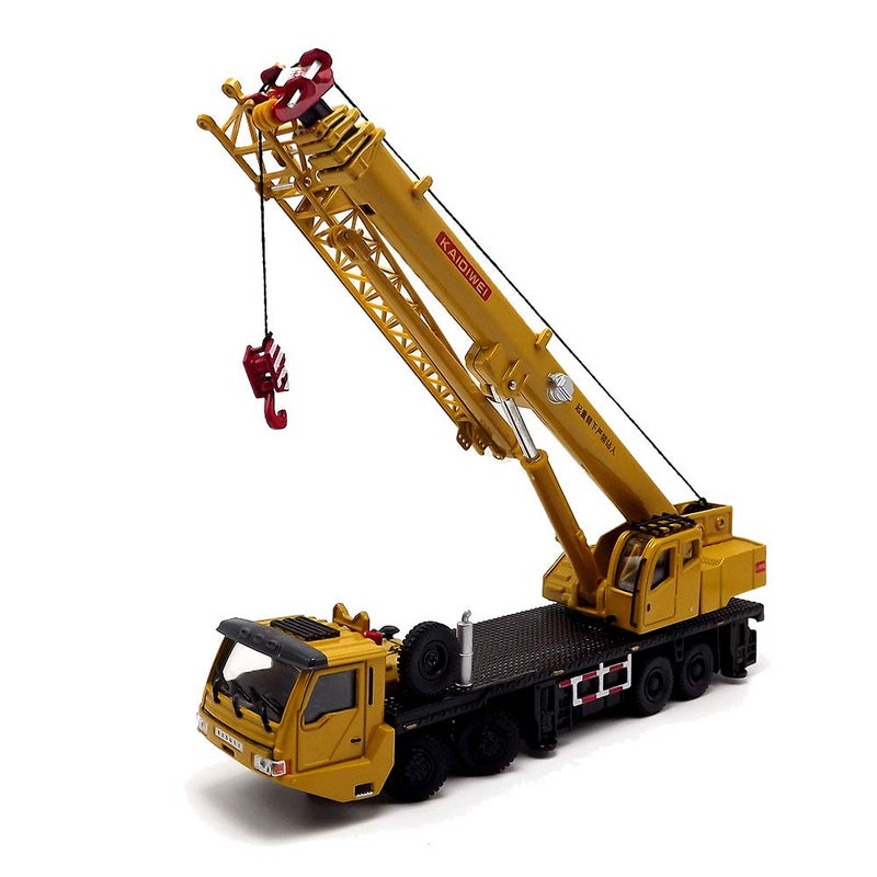 eMart Alloy Die-cast Model Toy Engineering Heavy Crane Truck Vehicle Car Simulation Miniature 1:55 Kids Gift - Image 1