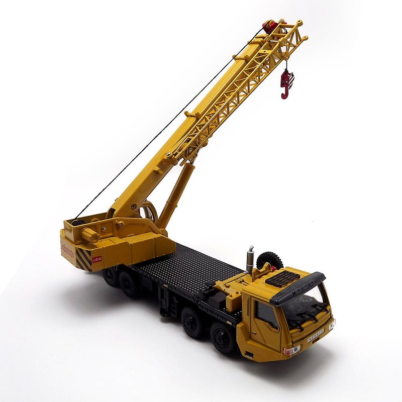 eMart Alloy Die-cast Model Toy Engineering Heavy Crane Truck Vehicle Car Simulation Miniature 1:55 Kids Gift - Image 2