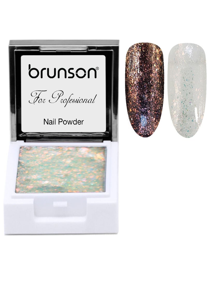 brunson Nail Powder Nails Aurora Painting Square Gel Nail Art Liquid Powder Solid Pigment