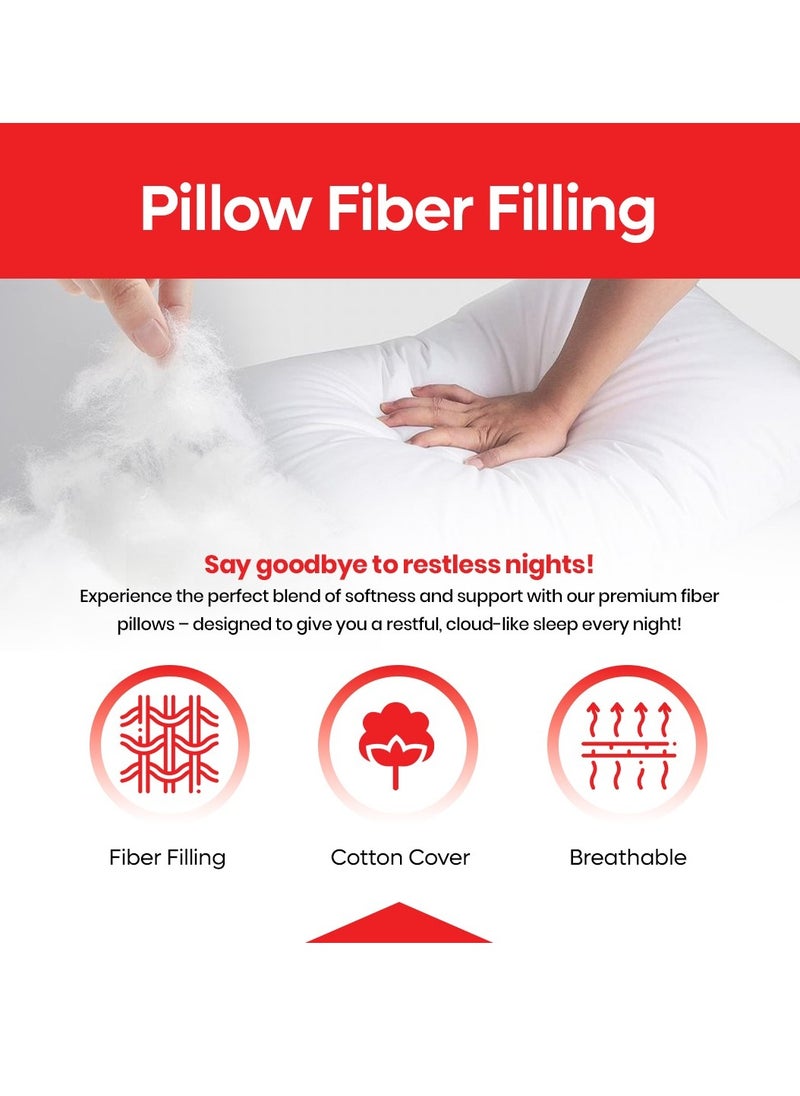 High Sleep - High Sleep Fiber Pillow 120x45 cm - Image 1
