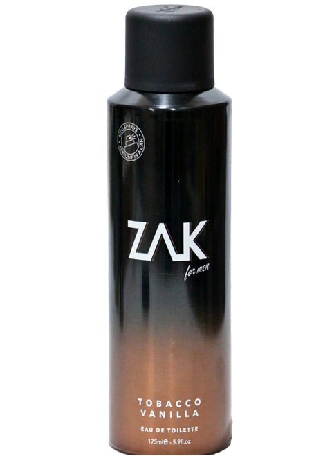 Zak For Men Vanilla EDT 175Ml