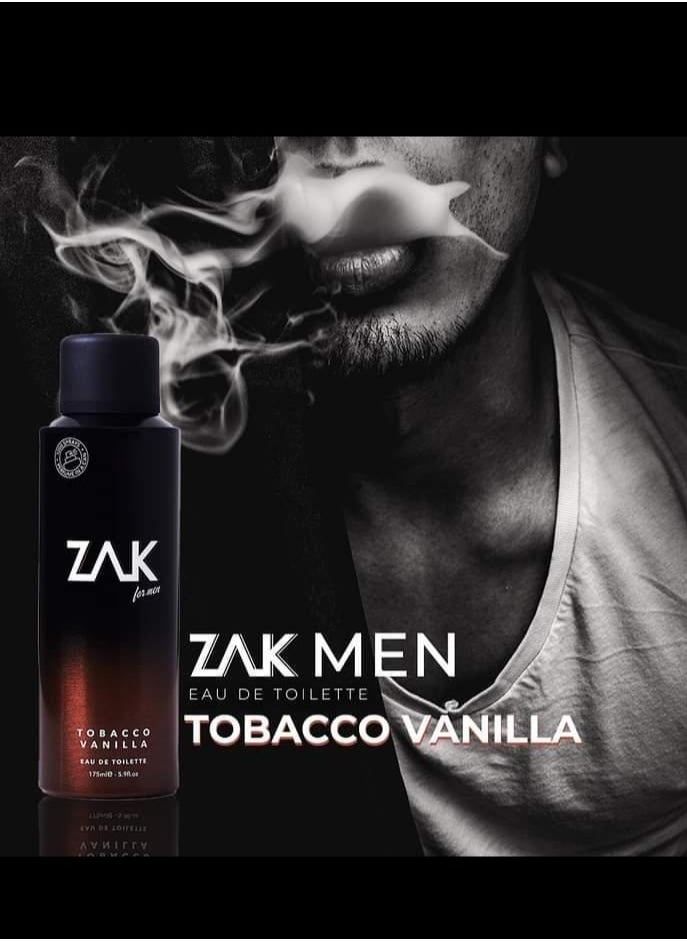 Zak For Men Vanilla EDT 175Ml