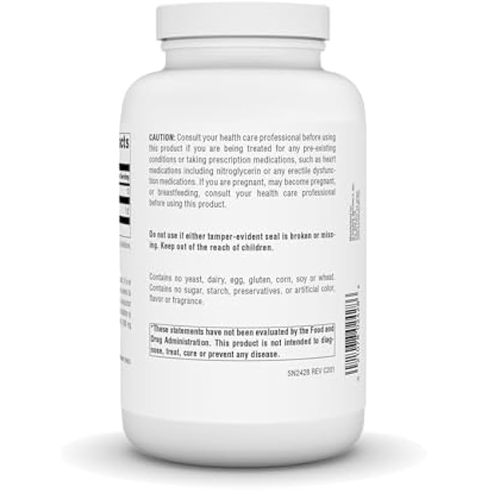 Source Naturals L-Arginine Free Form* - 1000 mg, 200 Tablets - Image 3