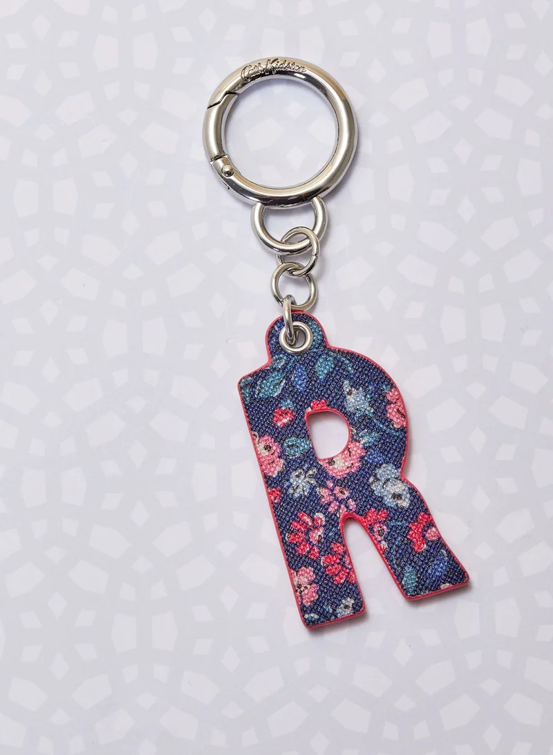 Cath Kidston R Initial Charm Keyring