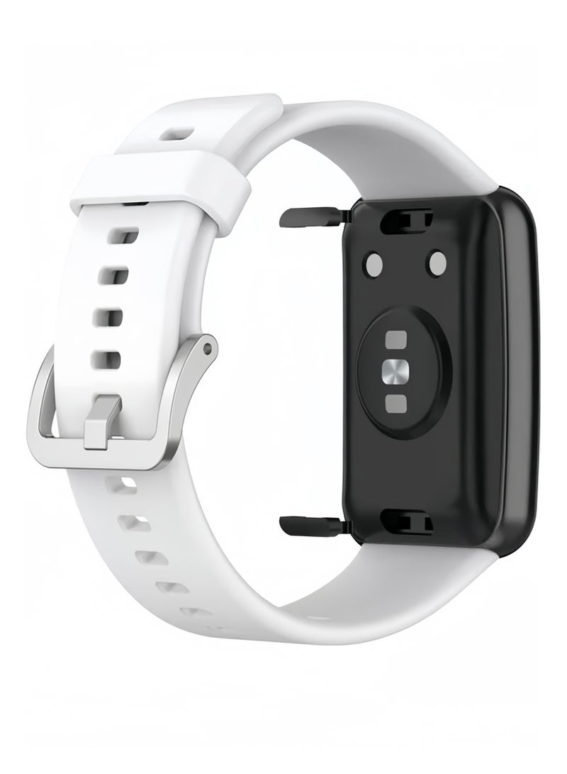 Replacement Band For Huawei Watch Fit White - Image 4