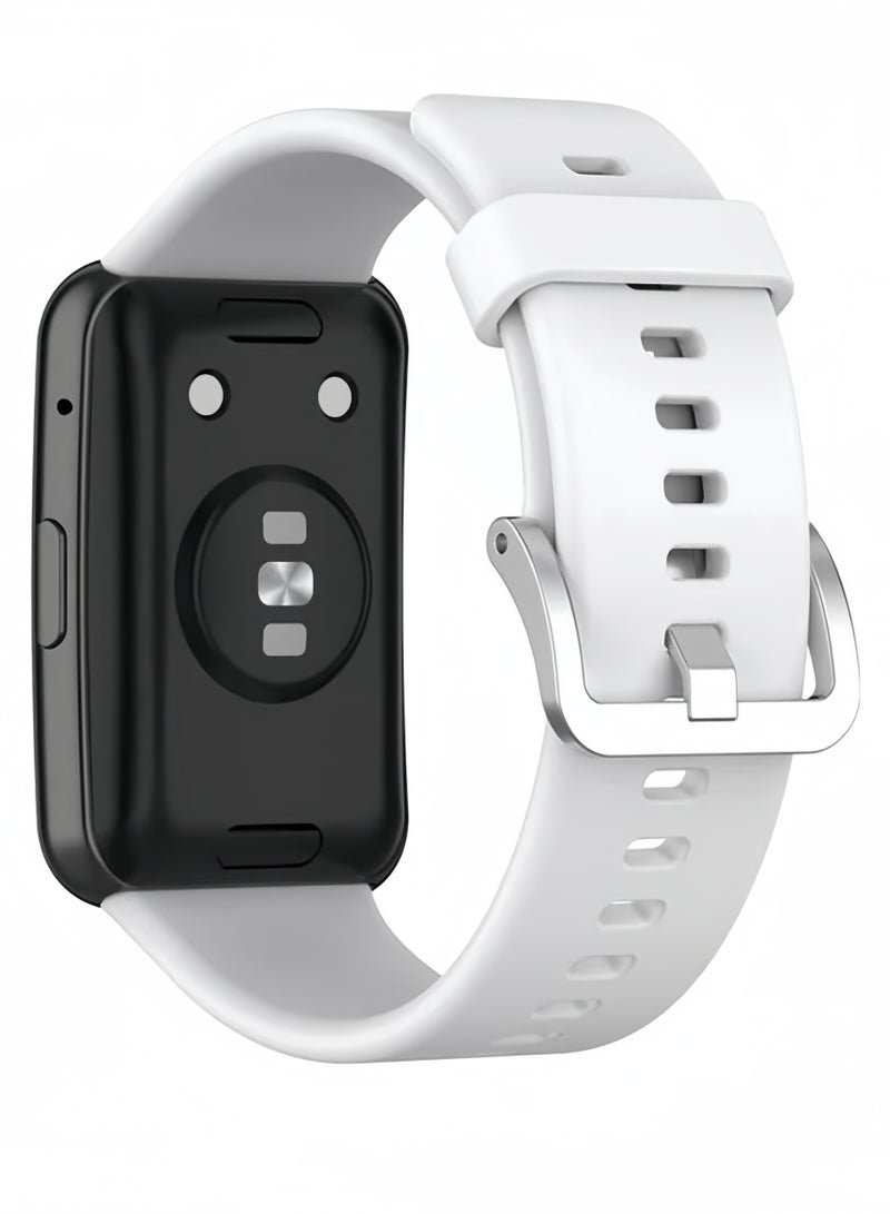 Replacement Band For Huawei Watch Fit White - Image 5