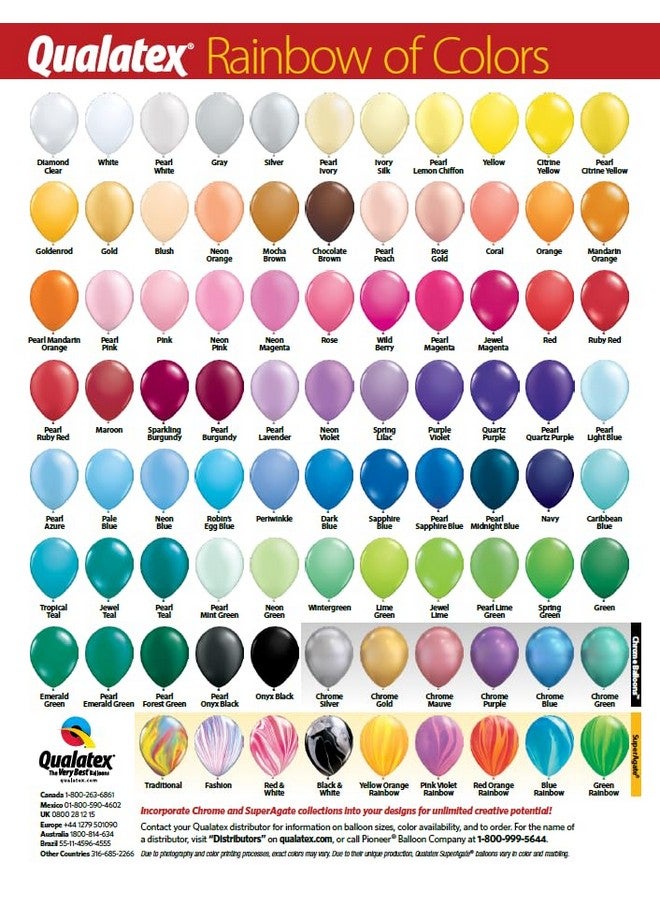 Qualatex PIONEER BALLOON COMPANY B'day Pack, 18", Pink and Black - Image 2
