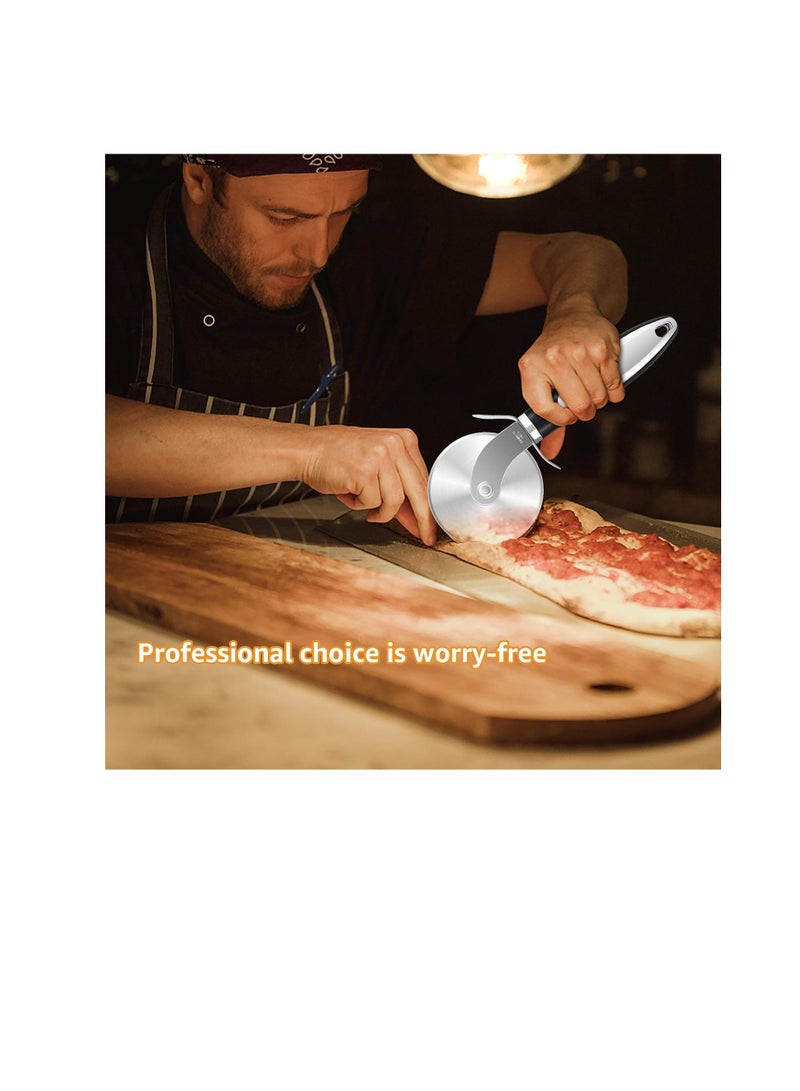 Pizza Cutter Wheel - Premium Pizza Cutter for Kitchen - Ultra Sharp and Easy to Clean Pizza Cutter  - Image 2