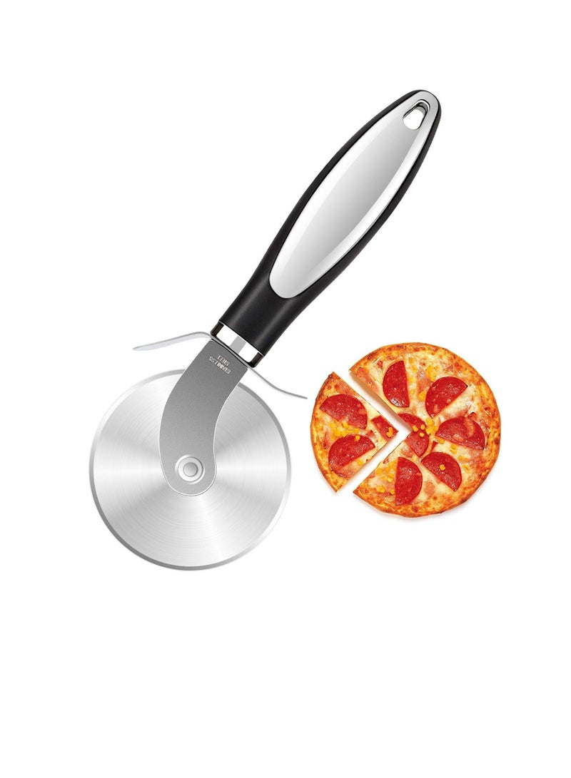 Pizza Cutter Wheel - Premium Pizza Cutter for Kitchen - Ultra Sharp and Easy to Clean Pizza Cutter  - Image 1