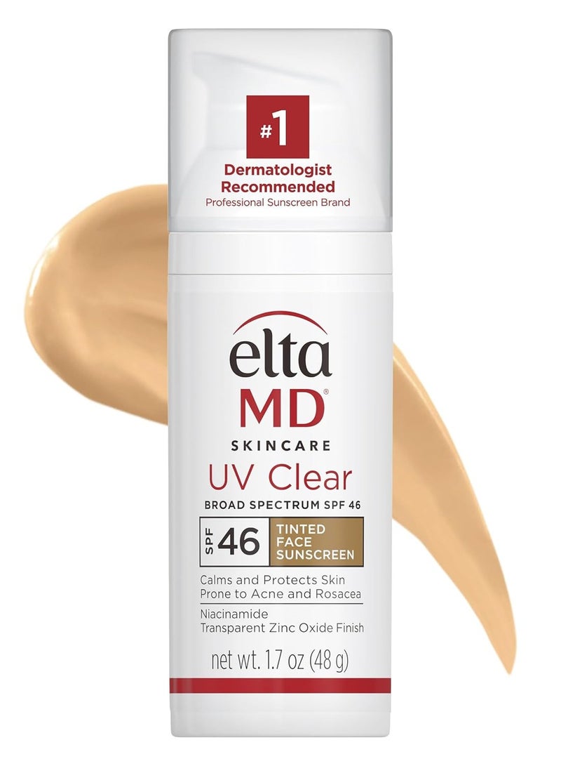 EltaMD EltaMD UV Clear Facial Sunscreen SPF46 48g  - Image 1