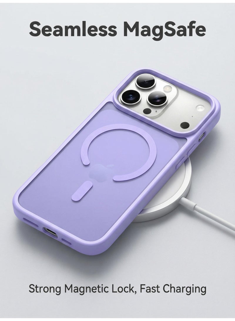 V.nice Magnetic Shockproof for iPhone 17 Pro Max Case, Camera Control, Fit for MagSafe, Military-Grade Protection, Translucent Slim Case Anti-Fingerprint - Image 4