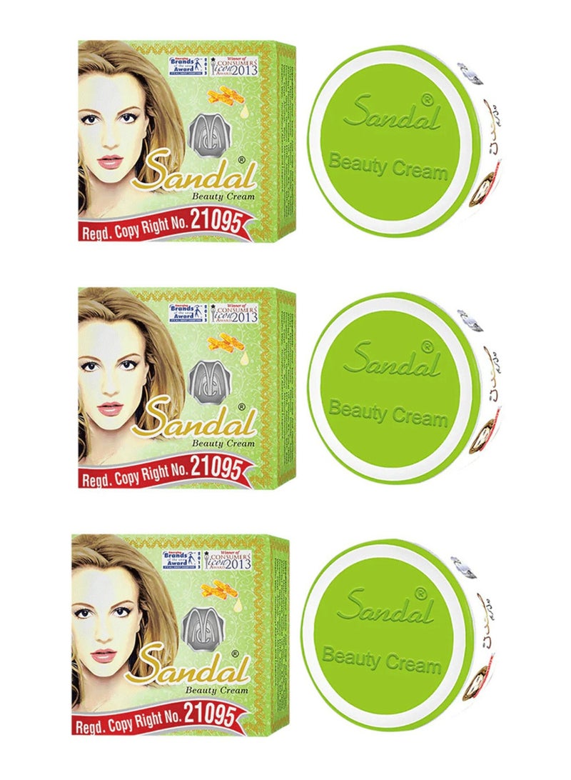 Whitening Beauty Cream For Glowing And Blemish Removal Skin - 3x30g
