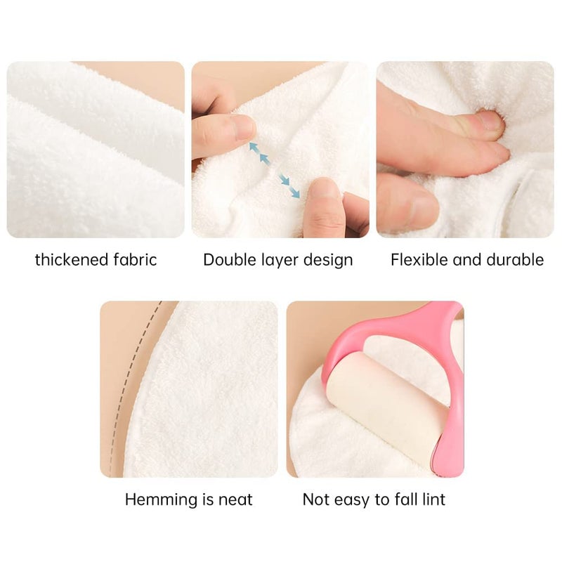 Zyomatiq Zyomatiq Reusable Spa Face Towels ColdHot Compress Mask for WomenAnd Girls Facial Steamer Heating EyeFacial Towel for Anti Aging Moisturizing and Hydrating Facial Beauty Salon Skin Care - Image 5