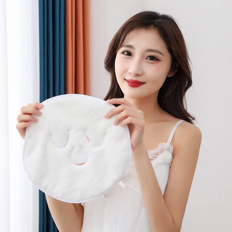 Zyomatiq Zyomatiq Reusable Spa Face Towels ColdHot Compress Mask for WomenAnd Girls Facial Steamer Heating EyeFacial Towel for Anti Aging Moisturizing and Hydrating Facial Beauty Salon Skin Care - Image 3