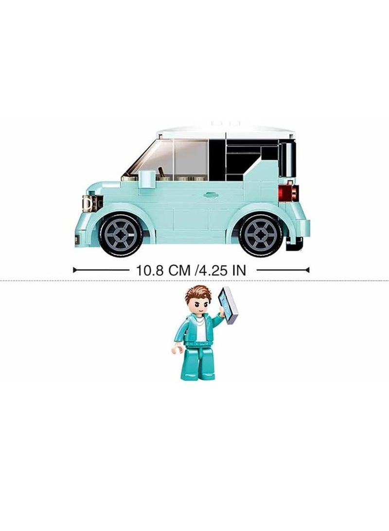Sluban - Mini Handcraft Mini Car Bricks Set 236 Pieces - M38-B1087 - Image 3