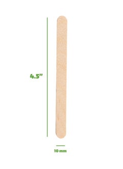 Comfy Package [1000 Count] 4.5 Inch Wooden Multi-Purpose Popsicle Sticks For Crafts, Ice, Ice Cream, Waxing, And Tongue Depressor Wood Sticks  - Image 2