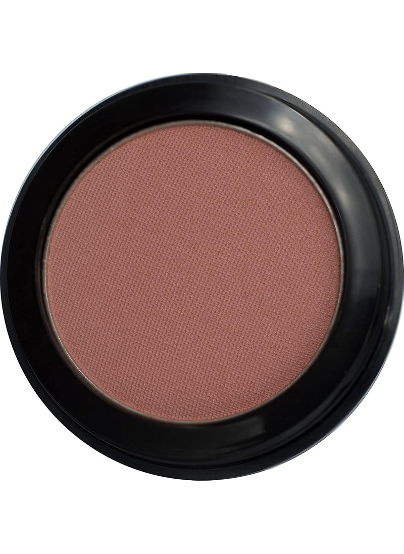 Pure Ziva Mauve Rose Matte Dusty Muted Pink Blush Bronzer Pressed Cheek Color Powder, Talc & Paraben Free, 4 Grams, No Animal Testing & Cruelty Free 