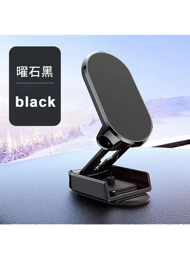 PROMASS Phone Holder for Car, [6 Strong Magnets ] Car Magnetic Phone Holder, [ 360° Rotation ] Universal Dashboard Car Mount Compatible with iPhone, Samsung, LG, GPS, Mini Tablet and More (Black) - Image 3
