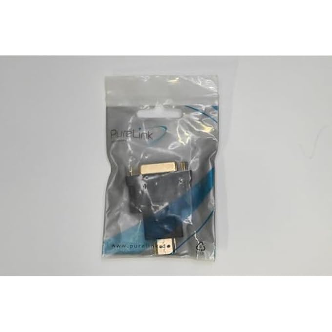 Purelink DVI MALE TO HDMI FEMALE ADAPTER, GOLD PLATED, FULLHD 1080P, BLACK HDMI TO DVI BLACK - Image 3