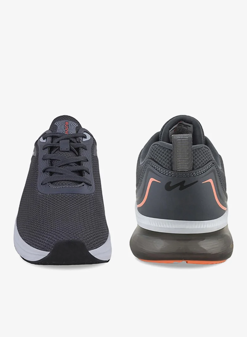 CAMPUS Men Bonus Memory Foam Lace-Up Running-DGry-FOrg