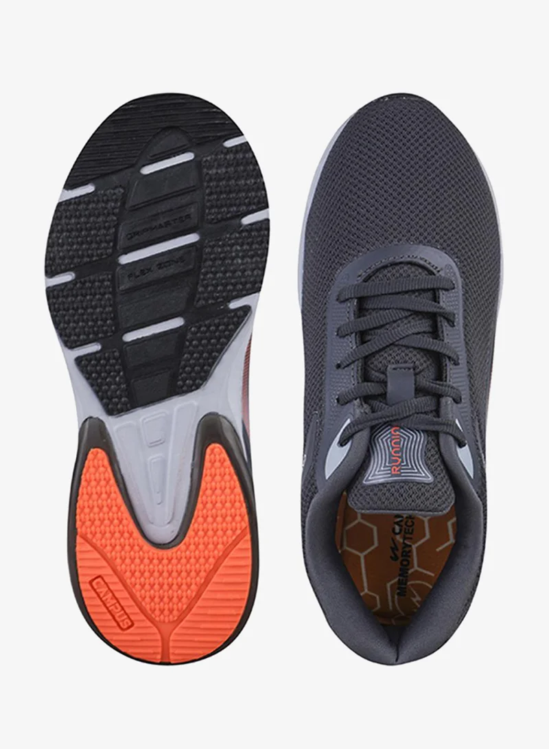 Campus Dark Grey-Forg Men Bonus Memory Foam Lace-Up Running-DGry-FOrg for Men | Best Price UAE