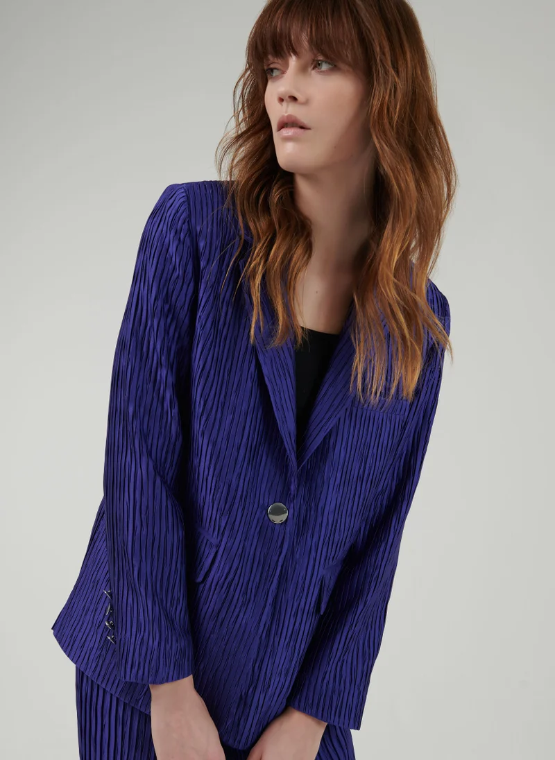 Leem  Plisse Blazer for Women | Best Price UAE