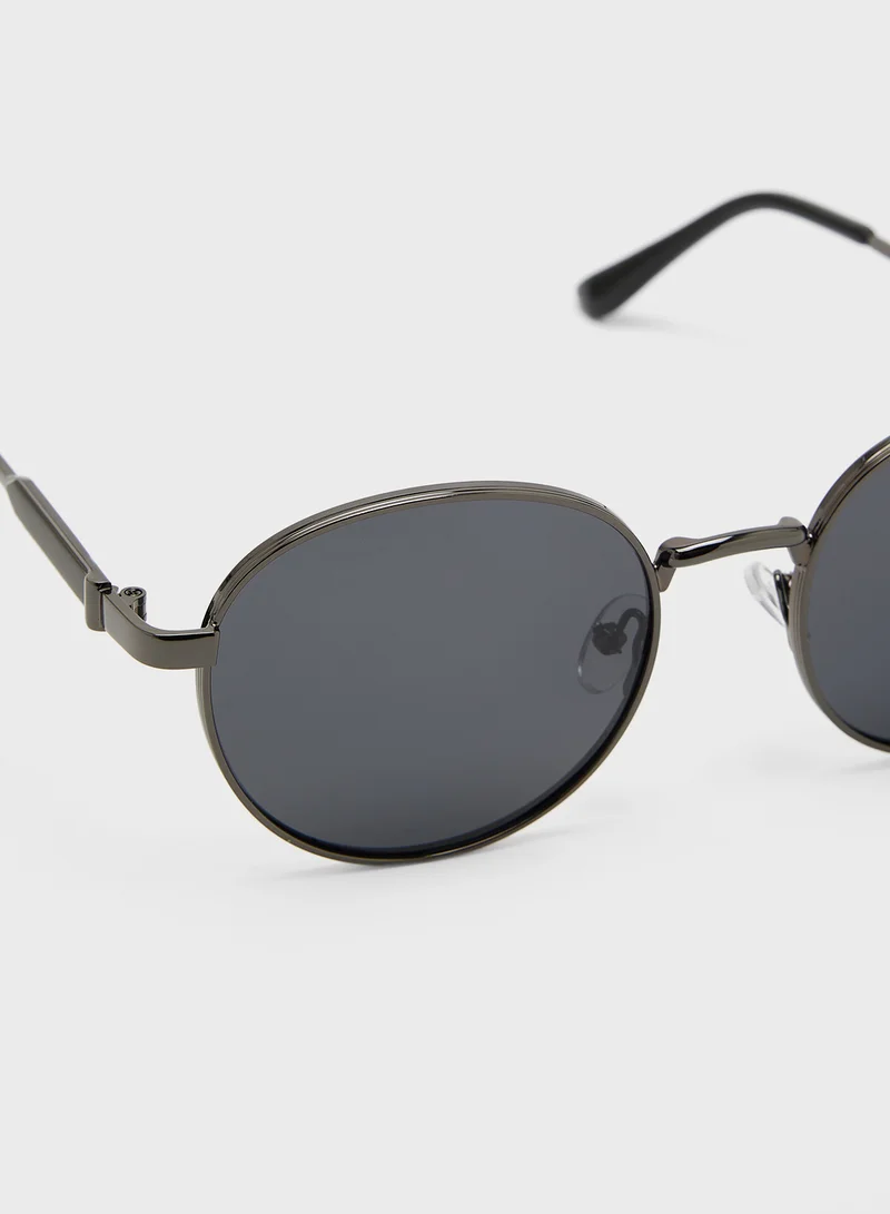 Robert Wood Polarized Lens Round Sunglasses