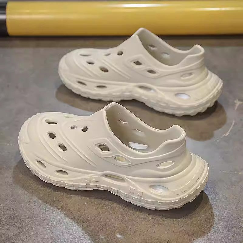 Coconut Hole Shoes Men'S Summer Outdoor Sports Baotou Sandals Non-Slip Wear-Resistant Wading Fishing Shoes - Image 5