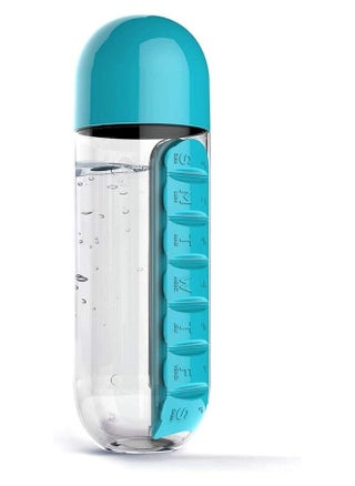 Versatile 2-In-1   Water Bottle Convenient Pill Organizer & Dispenser Stay Hydrated and Organized with 7 Day Medicine Holder - pzsku/ZBD91422811588ACDD6DAZ/45/_/1695385833/d3bec772-9e58-40af-b5c2-d7d529e1b2a0