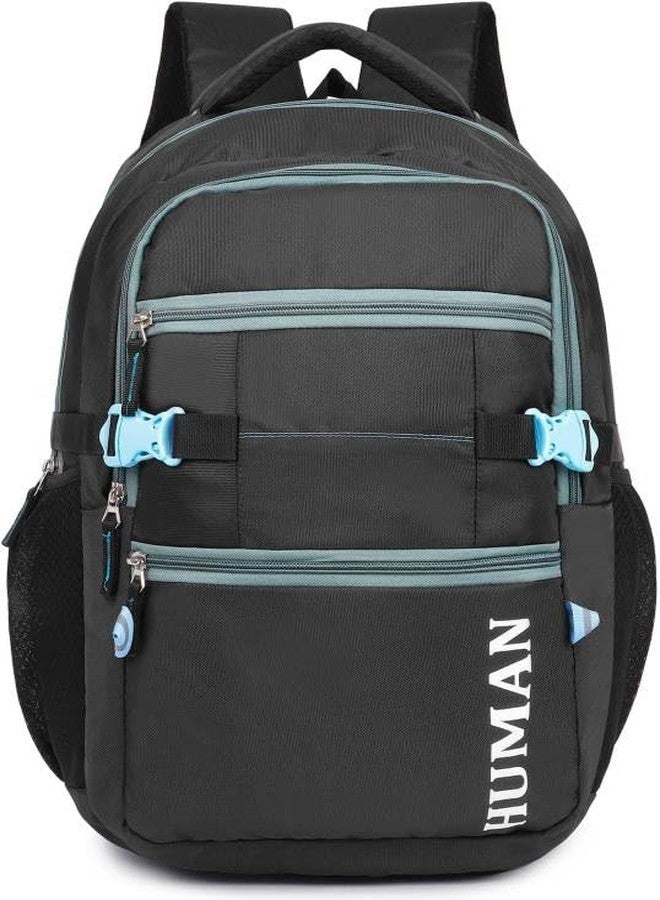 TRUE HUMAN EMPEROR® Multi-Purpose 15.6 Inch Laptop Padded Compartment Backpack with Comfort Strap Office, College, Travel Bag for Men and Women - Image 1