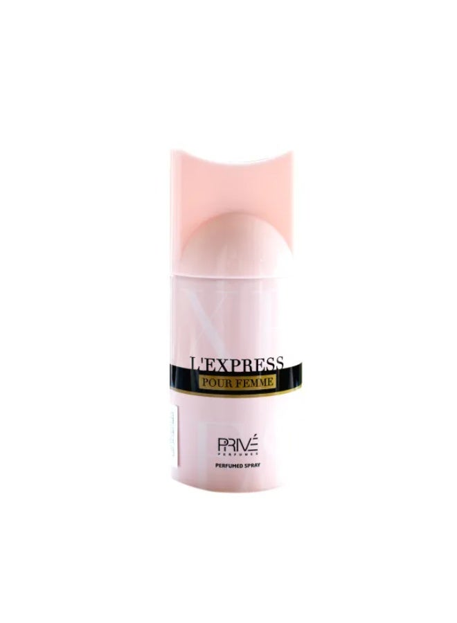 PRIVE L'Express Fragrance Mist For Women 250ml - Image 1