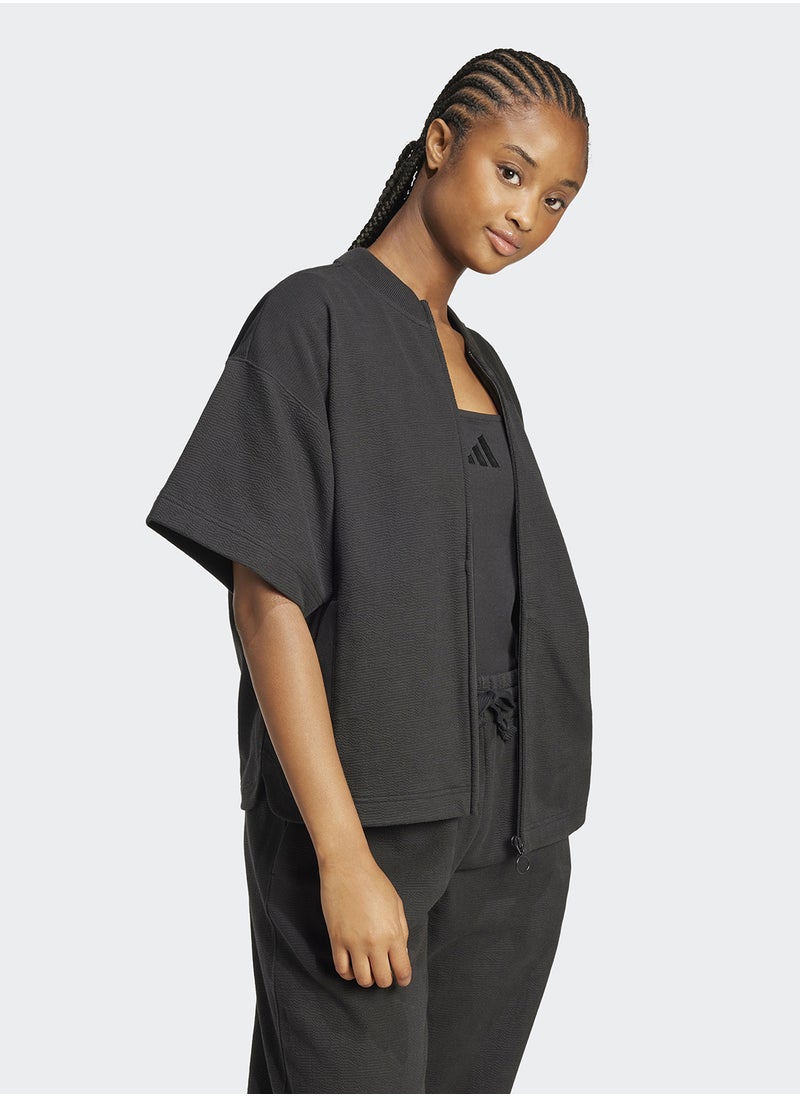 Adidas All Szn Cloud Full-Zip Shirt  - Image 5