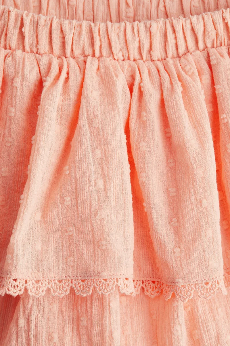 H&M Tiered cotton skort