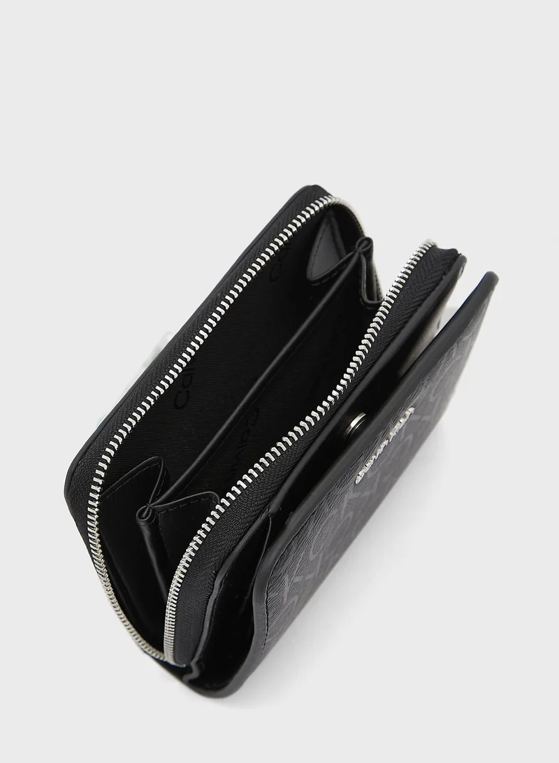 CALVIN KLEIN Logo Detailed Wallet