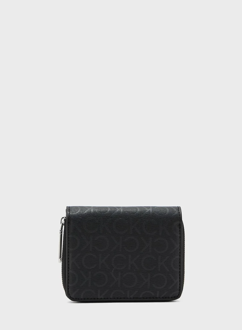 CALVIN KLEIN Logo Detailed Wallet