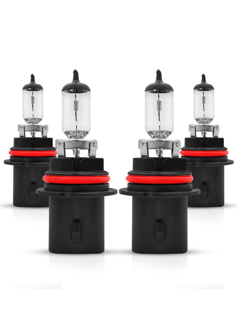 Loquat LIGRO 4PCS Premium Halogen Bulbs High Quality Quartz Glass for Bright and Clear Light 9007 12V, 100/80W 1PCS BL10304 - Image 1